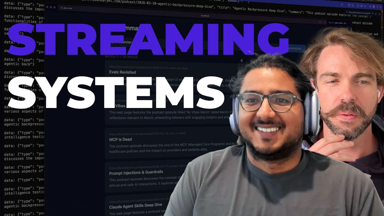 Streaming Systems Masterclass