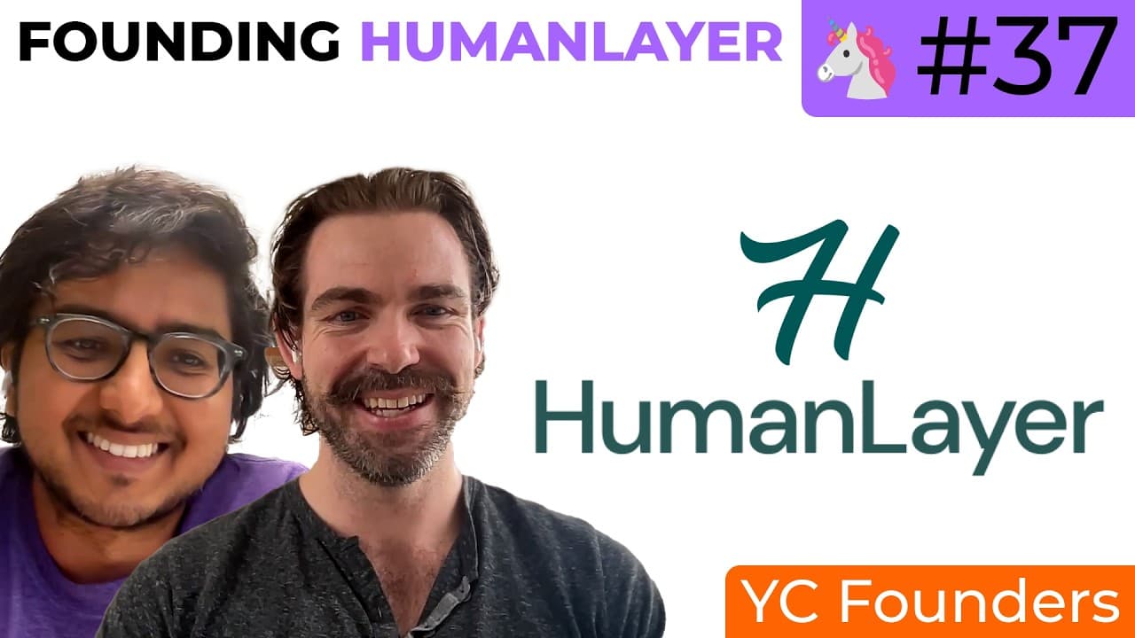Founding HumanLayer: 🦄 #37