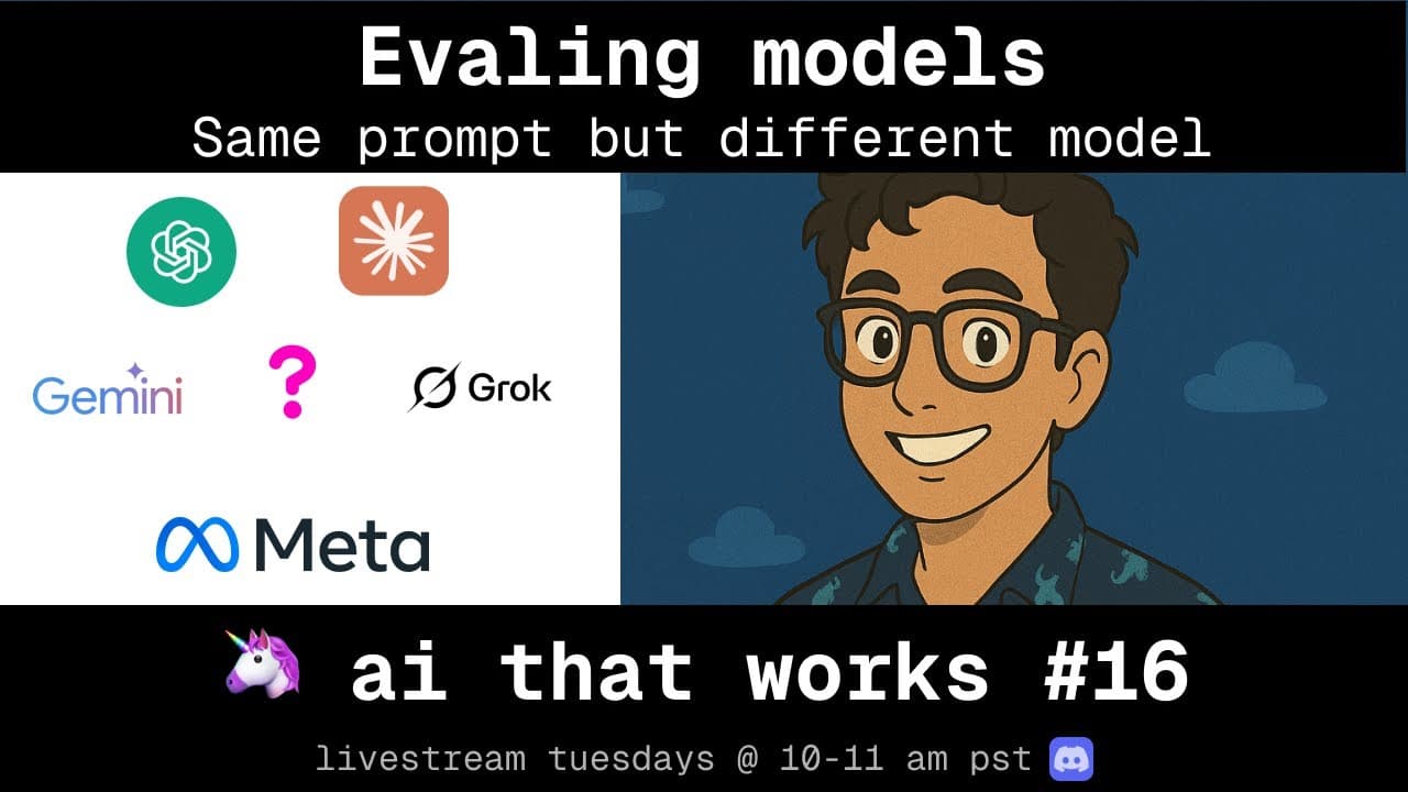 Evals: How to compare models 🦄#16
