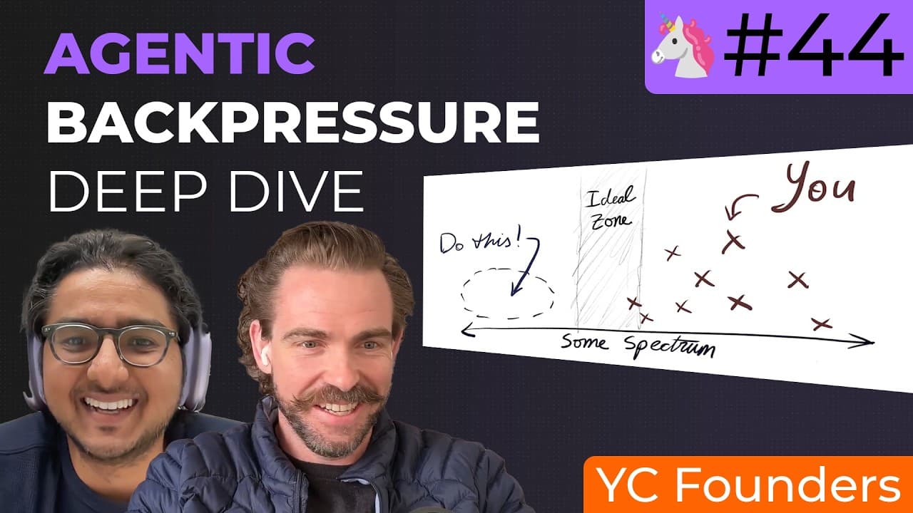 Agentic Backpressure Deep Dive: 🦄 #44
