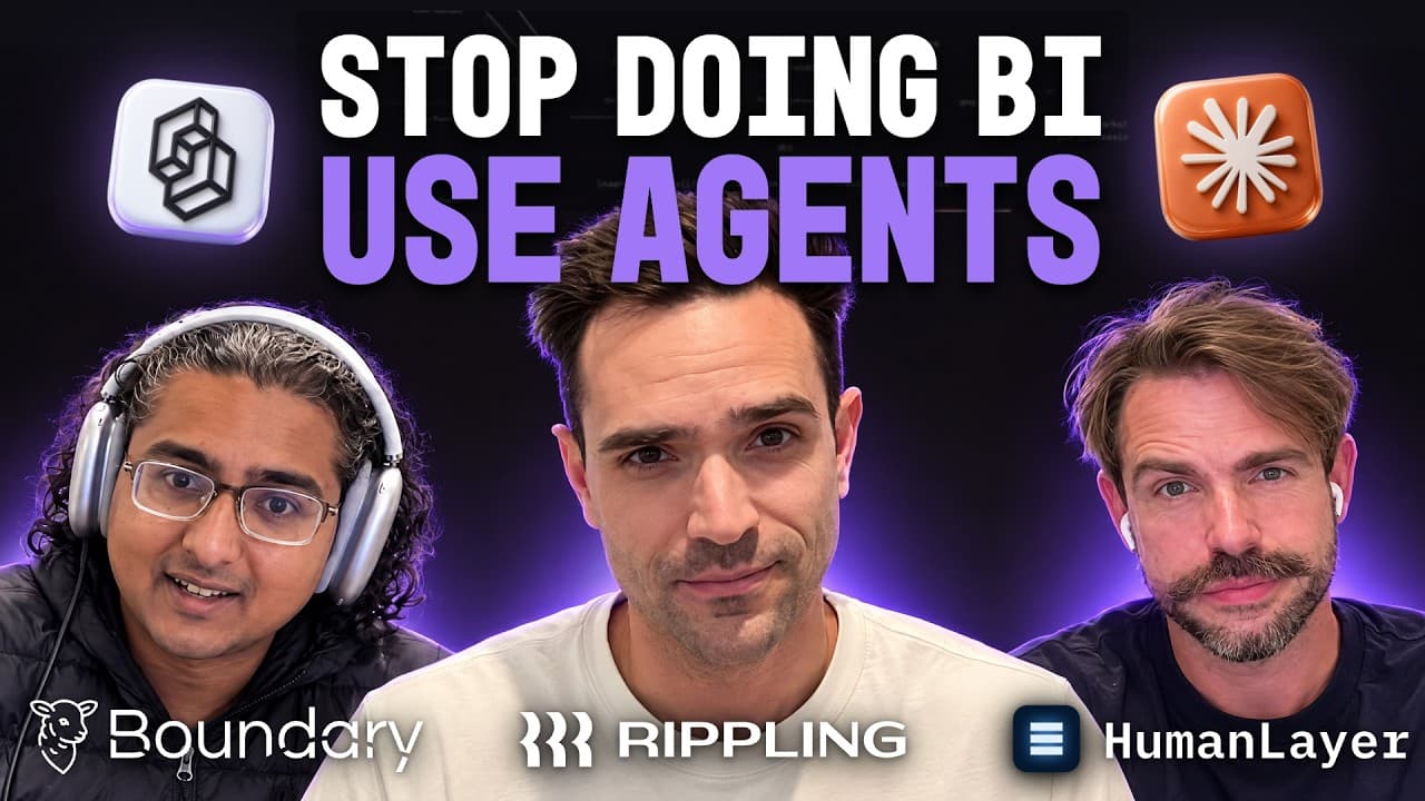 How Rippling Replaced BI Dashboards with AI Agents (GTM Engineering)