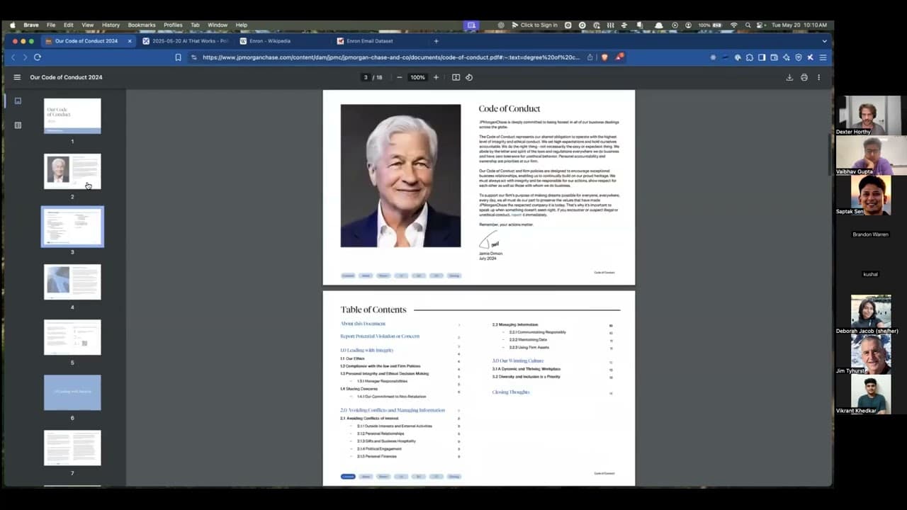 LLMs to analyze Enron Emails: 🦄 Ep #6
