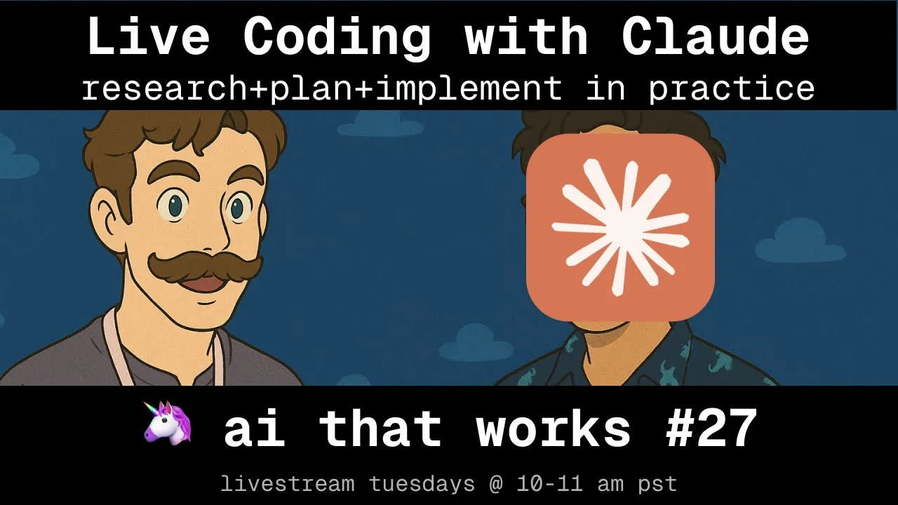 No vibes allowed (AKA live coding with Claude and Code Layer): 🦄 #27